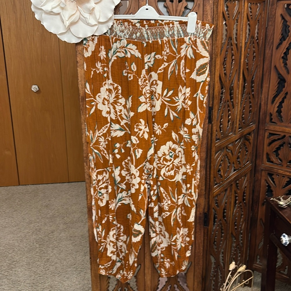 Anthropologie Bubble Pants Size XL